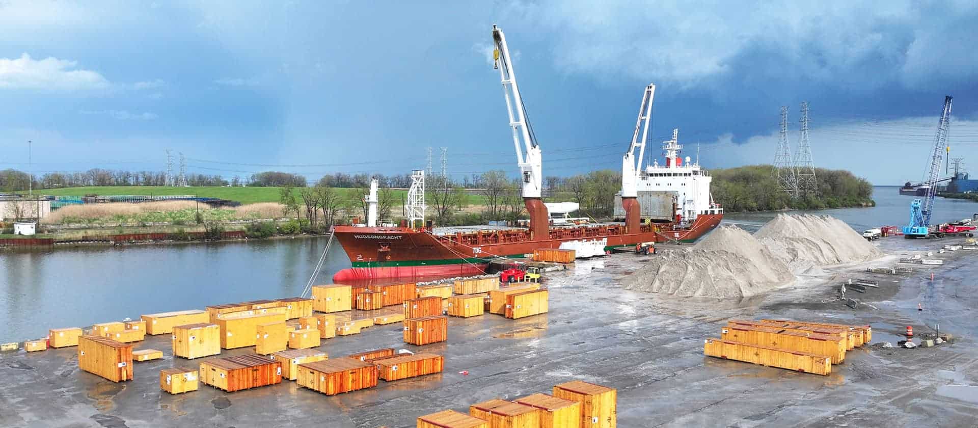 Cargaison spéciale : Une réussite majeure pour le port de Monroe et ses partenaires